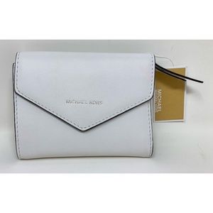 Michael Kors Blakely white wallet NWT